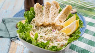 Homemade Easy CRABMEAT SALAD  Recipesnet [upl. by Kaylyn]