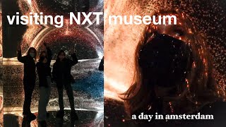 a day in Amsterdam going to NXT Museum 💫 Shifting Proximities INSANE [upl. by Lirba904]