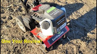 Earthquake MC43 Cultivator 43cc Viper Engine One Year Review [upl. by Ceporah]