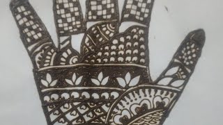 new bridal back hand design henna arabic trendingshorts [upl. by Iden562]