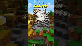 Detonate TNT bomb properly minecraft minecraftshorts minecraftmemes [upl. by Irwin]