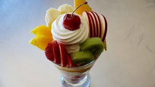 Fruit Parfait Recipe  Japanese Cooking 101 [upl. by Assili]