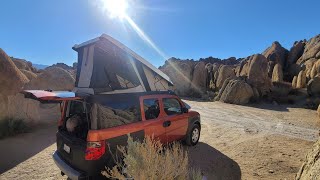 Honda Element Ecamper 1st Review [upl. by Ellak961]