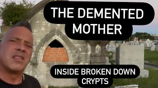 TEXAS’ MOST HAUNTED CEMETERY amp THE DEMENTED MOTHER  Broken Graves Inside Crypts Creepy Place [upl. by Akenat]