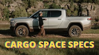 Rivian R1T Body and Cargo Space Dimensions [upl. by Nij]