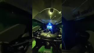 Zx10r top speed 😱😱☠️❤bikeride [upl. by Lertnom843]