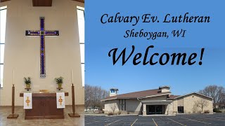 December 31 2023 – First Sunday after Christmas – Calvary Ev Lutheran Church Sheboygan WI [upl. by Anaik531]