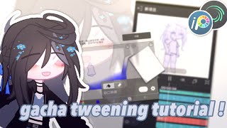 Gacha tweening tutorial✨ Alight Motion  gacha tutorial  ［🌙］ [upl. by Flagler]