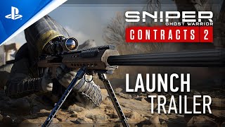 Sniper Ghost Warrior Contracts 2  Launch Trailer  PS4 [upl. by Iemaj]