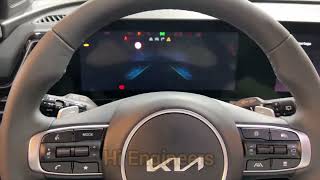 New KIA SPORTAGE crazy LED lights AMBIENT LIGHTS amp digital cockpit views latest model [upl. by Nelrah483]