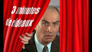 3 minutes de rideaux avec Louis de Funès [upl. by Leunamne]