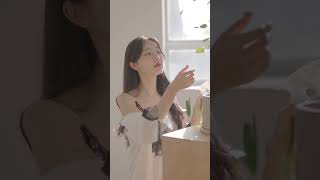 Korean beauty model No Bra LookBook [upl. by Nerine626]