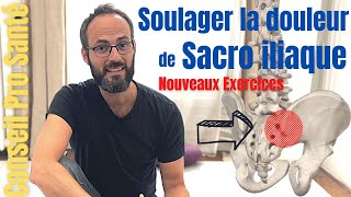 MAL DE DOS et sacro iliaque comment faire pour SOULAGER la DOULEUR [upl. by Atilrahc15]