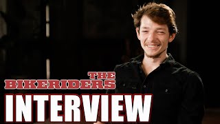 The Bikeriders Mike Faist Interview [upl. by Ytsirhc]