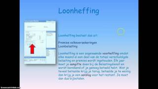 Belasting betalen Loonheffing [upl. by Koppel]