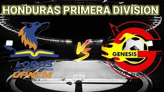 Lobos UPNFM vs Genesis  2024 Honduras Primera Division Live Score [upl. by Nored]