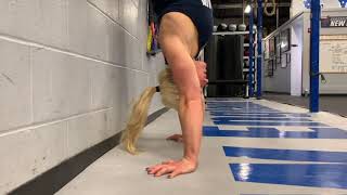 CompTrain  Handstand Hold Stretch [upl. by Mulac]