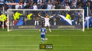 Porto 3 Vs 4 Benfica Todos os Penalties Com Relato Antena 1 12 Final Taça da Liga 2014 [upl. by Kobylak]