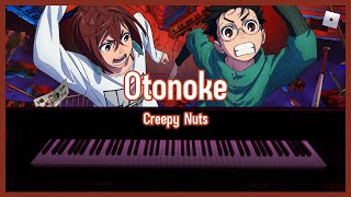 Roblox Piano DAN DA DAN OP  Otonoke  CreepyNuts [upl. by Hopfinger]