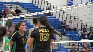 Long Beach Poly Volleyball CIF Championship vs Bishop Diego [upl. by Alfonse]