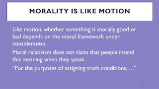 Moral Relativism and Conventionalism  Gilbert Harman [upl. by Yand866]