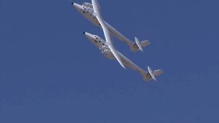 Scaled Composites Model 348 WhiteKnightTwo  Test Flight Nation 2009 [upl. by Atnuahs350]