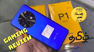 REALME P1 SPEED 5G  Gaming Review  Tamil [upl. by Aiyekal]