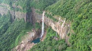 cherrapunji NOHKALIKAI WATERFALL MEGHALAYA driver contact number 7002 485 597 [upl. by Christabella280]