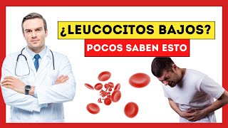 Tienes los Glóbulos Blancos Leucocitos Bajos  Ignorando esta Señal de Peligro en tu Sangre [upl. by Emsoc]