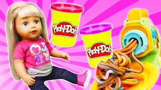 Disney princesses amp Baby doll  PlayDoh videos for kids amp girls toys [upl. by Krystyna]