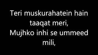 lyrics  Hamdard Ek Villan Arijit Singh Mithoon 360p [upl. by Chamkis282]