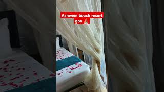 amadi beach resort goa ashwem beachmandrem🏖️🫶shorts video [upl. by Mloclam]