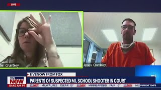 Caught AGAIN Oxford suspects parents using sign language to secretly talk during hearing [upl. by Ky518]