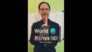 Pronounce WORLD 🌎 wɜːld in BRITISH ENGLISH 🇬🇧 english hablaingles englishaccent learnenglish [upl. by Nerraj]