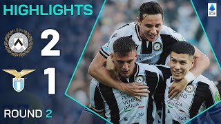 UDINESELAZIO 21  HIGHLIGHTS  Lucca and Thauvin seal massive win for hosts  Serie A 202425 [upl. by Annairba]