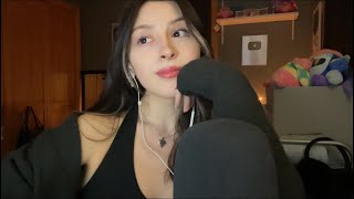 ASMR TO FEEL EXTRA SLEEPY 🎀 up close whispers hand sounds trigger words perfume plucking etc [upl. by Aikyn]