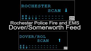 Live Now Rochester Dover Somersworth Scanner Feeds [upl. by Adnamar241]