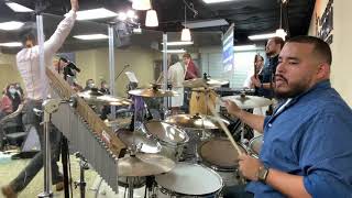 Entonces la iglesia  Ebenezer honduras Drum cover Dallas Tx [upl. by Rramed]