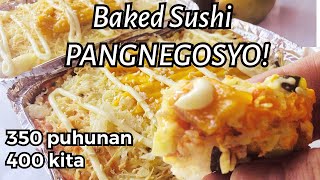 SUSHI BAKED PANGNEGOSYO RECIPE  Simple and Easy Sushi Baked For Business [upl. by Kiah219]