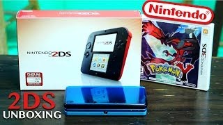 Nintendo 2DS Launch Day Unboxing  First Impressions  Raymond Strazdas [upl. by Haig545]