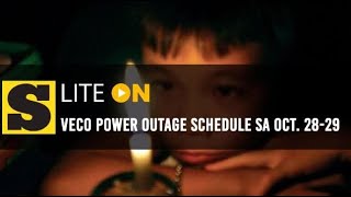 Veco power outage schedule sa Oct 2829 [upl. by Mclain984]