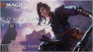 COMMANDER  Yuriko the Tigers Shadow  Ninja Tribal  DECK TECH  MtG [upl. by Nennek]