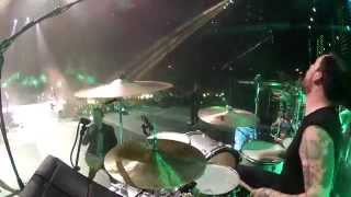 YLVIS  SHABBY CHIC drum cam Oslo Spektrum 280214 [upl. by Atikehs]