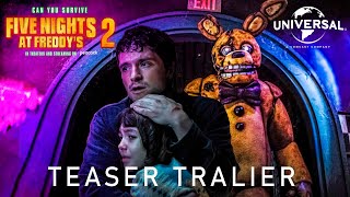 Five Nights at Freddys 2  quotAnimatronicsquot TV Spot 2024  fnaf movie 2  fnaf 2 trailer [upl. by Nageam]