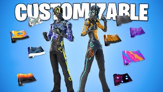 Fortnite New Wrap Skins with Best Wraps Errant amp Glitch Skins [upl. by Mirella]