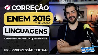 Para que servem as RETICÊNCIAS ENEM 2016 1ª aplicação amarelo 132  Língua episódio 6 [upl. by Aikas]