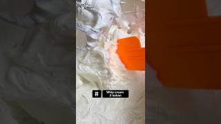 VIRAL BANGET WHIP CREAM HANYA 3 BAHAN whipcream whippedcream recipe [upl. by Yeldud]