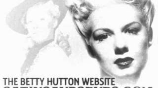 Betty Hutton  It Had To Be You 1944 [upl. by Russom143]