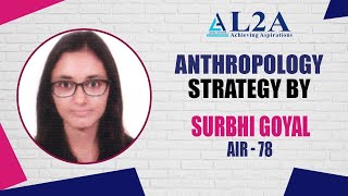 Anthropology Toppers Talk  By Surbhi Goyal  AIR 78 UPSC CSE2021 [upl. by Burrus]