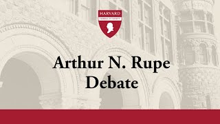 Arthur N Rupe Debate 2024 National Student Symposium [upl. by Airyt256]